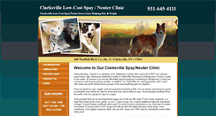 Desktop Screenshot of clarksvillespayneuter.com